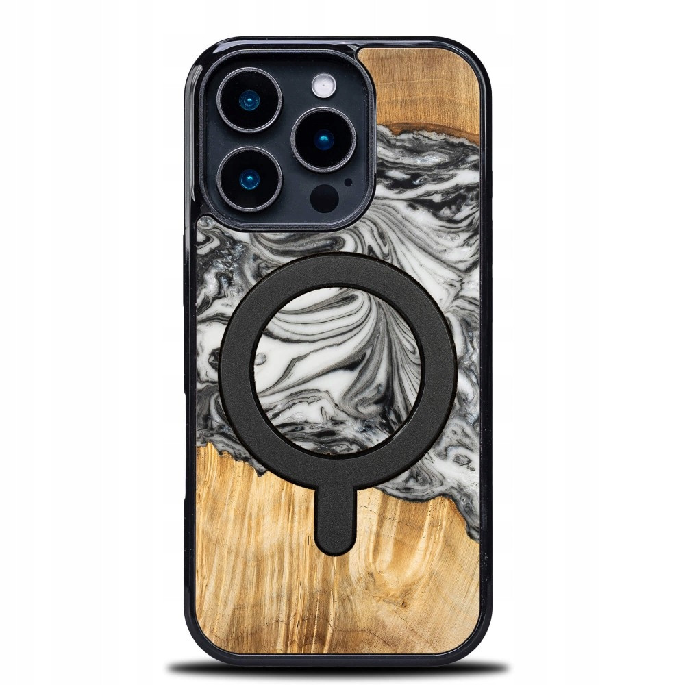 Pouzdro Bewood Unique pro iPhone 16 Pro 4 Živly Země s MagSafe
