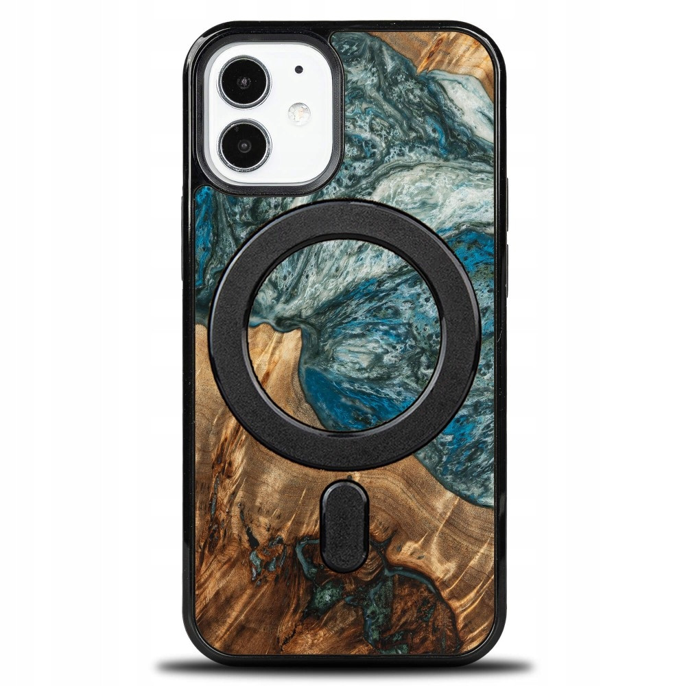 Pouzdro Bewood Unique pro iPhone 12 Mini Planets Země s MagSafe