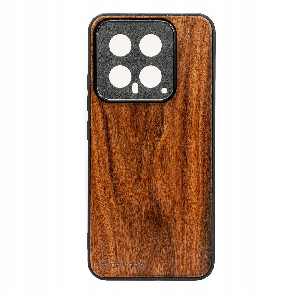 Dřevěné Pouzdro Bewood na Xiaomi 14 Pro Palisander Santos