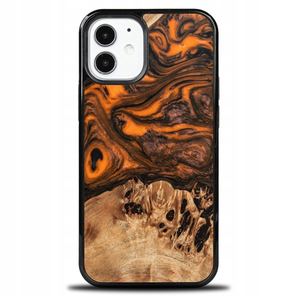 Bewood Unikátní Pouzdro pro iPhone 12 Mini oranžové