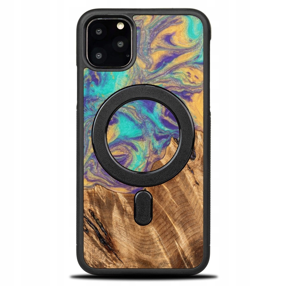 Pouzdro Bewood Unique pro iPhone 11 Pro Max Planets Merkur s MagSafe