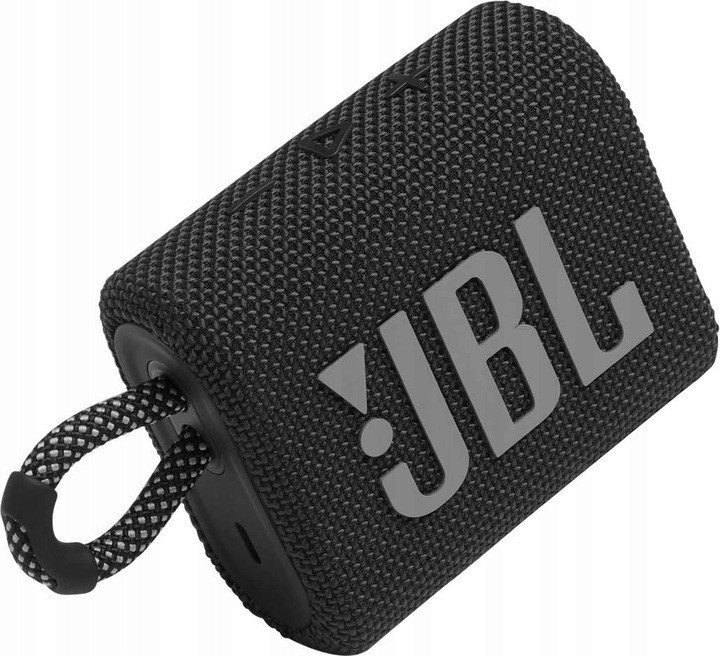 Mobilní Reproduktor Přenosný Jbl Go 3 Černý Bt