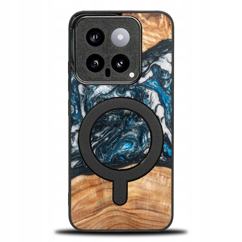 Pouzdro Bewood Unique na Xiaomi 14 Planets Země s MagSafe