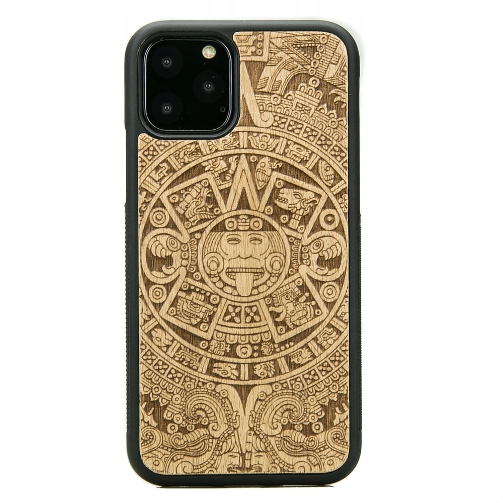 Pouzdro Bewood pro iPhone 11 Pro Aztécký Kalendář Aniegre