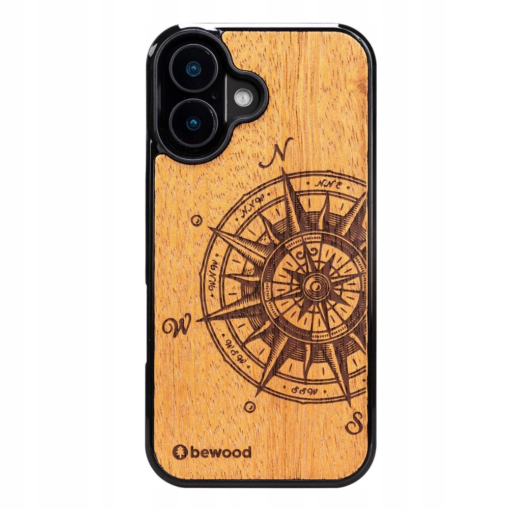 Dřevěné Pouzdro Bewood pro iPhone 16 Traveler Merbau