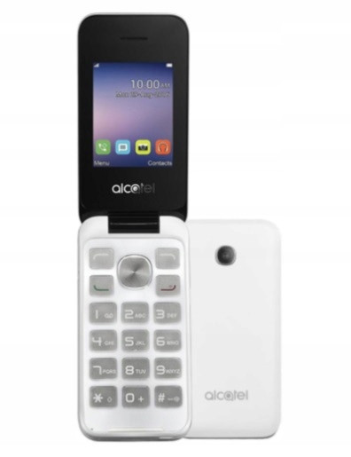 Alcatel 2051X klapka 2,8'' Tft Bluetooth Podpora Fm rádia