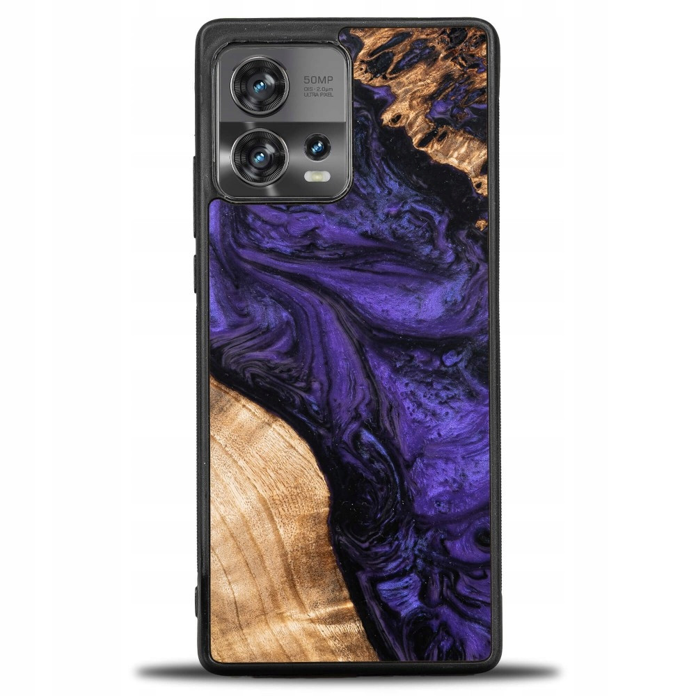 Pouzdro Bewood Unique Motorola Edge 30 Fusion Violet