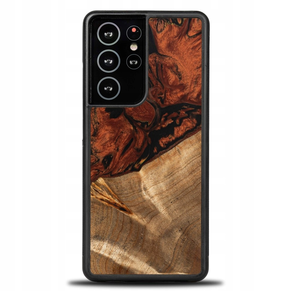 Pouzdro Bewood Unique na Samsung Galaxy S21 Ultra 4 Živly Oheň