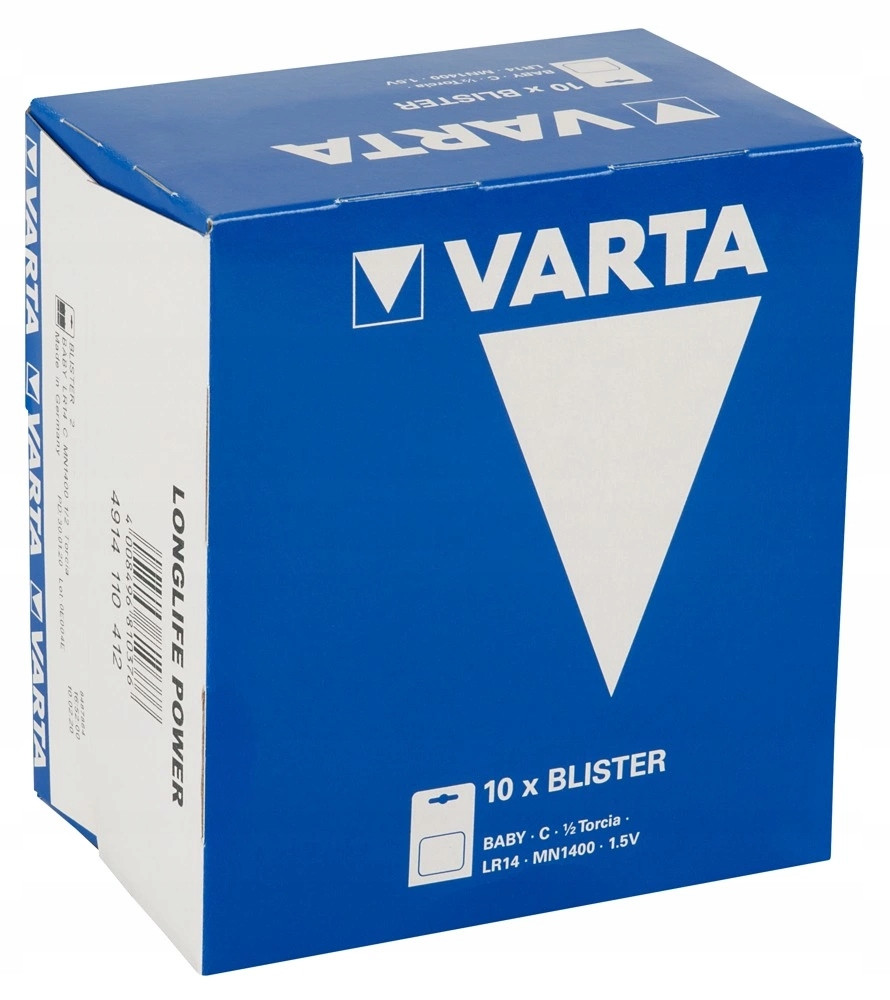 Varta Baterie LR14 1,5 V 1400 mAh C 10x2