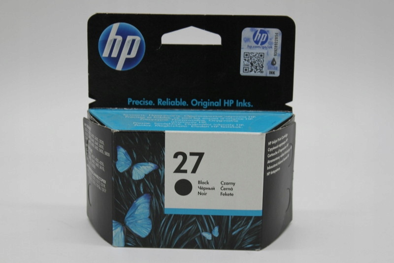 Hp 27 C8727AE inkoust black 18/19 originál
