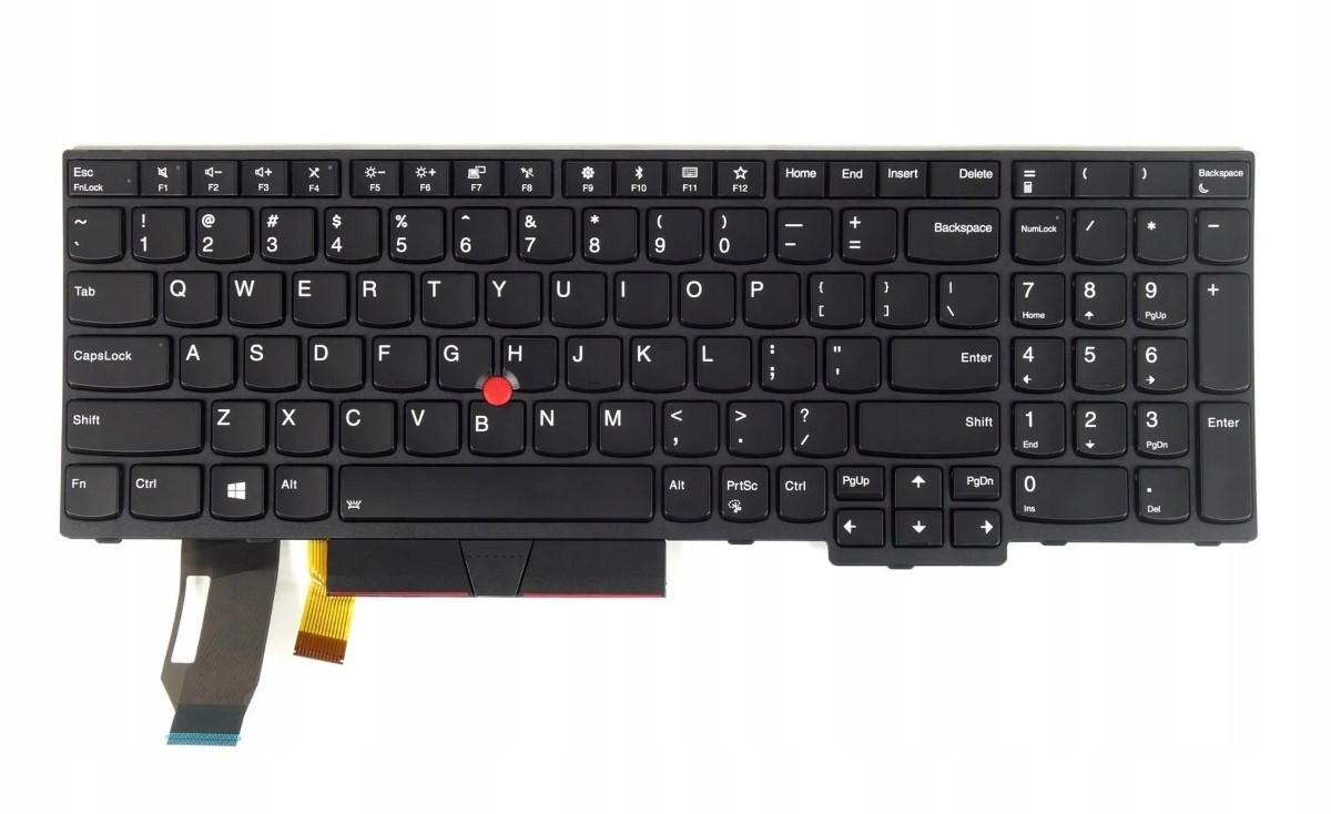 Klávesnice Lenovo pro T16 G2 L15 G4 P16s G2 P16v Qwerty Pro Práci Domácnosti Kanceláře