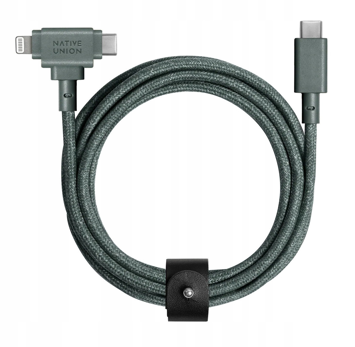 Native Union Duo duální opletený kabel USB-C-Lighting/USB-C 1,5m