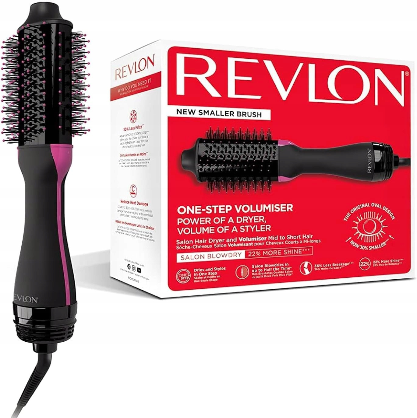 Revlon One Step RVDR5282 Modelovací Kartáč Sušička Kulma 800W