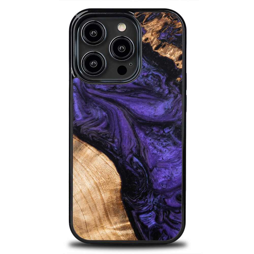 Bewood Unikátní Pouzdro pro iPhone 15 Pro Violet