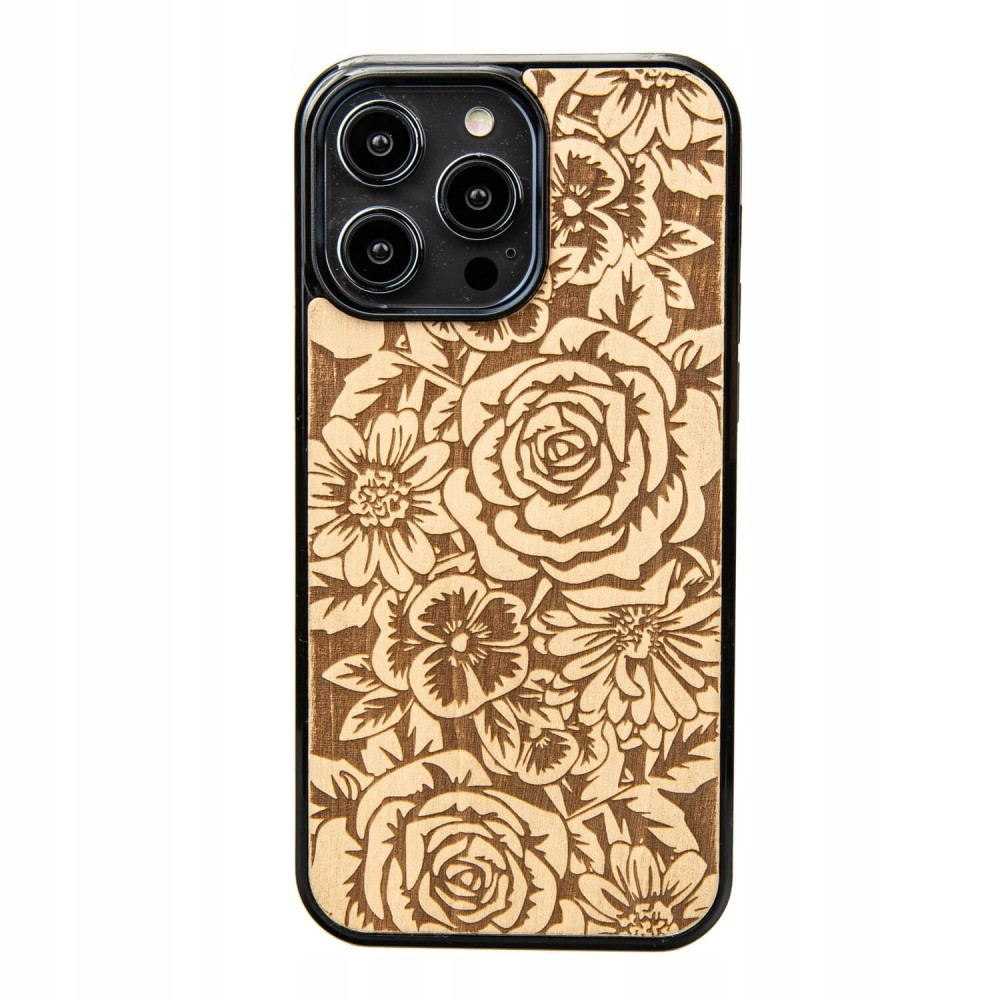 Pouzdro Bewood pro iPhone 15 Pro Max Růže Aniegre