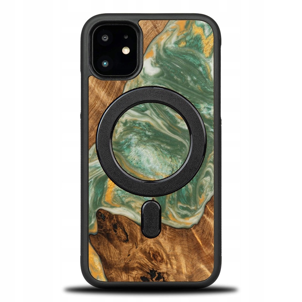 Pouzdro Bewood Unique pro iPhone 11 4 Živly Voda s MagSafe