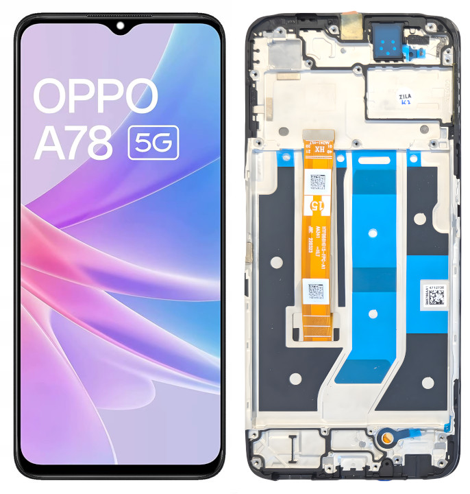 LCD Displej Pro Oppo A78 5G Rámeček CPH2483 CPH2495