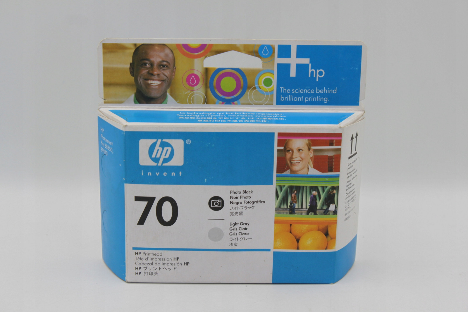 Hp 70 C9407A hlava photo black, light grey originál 09