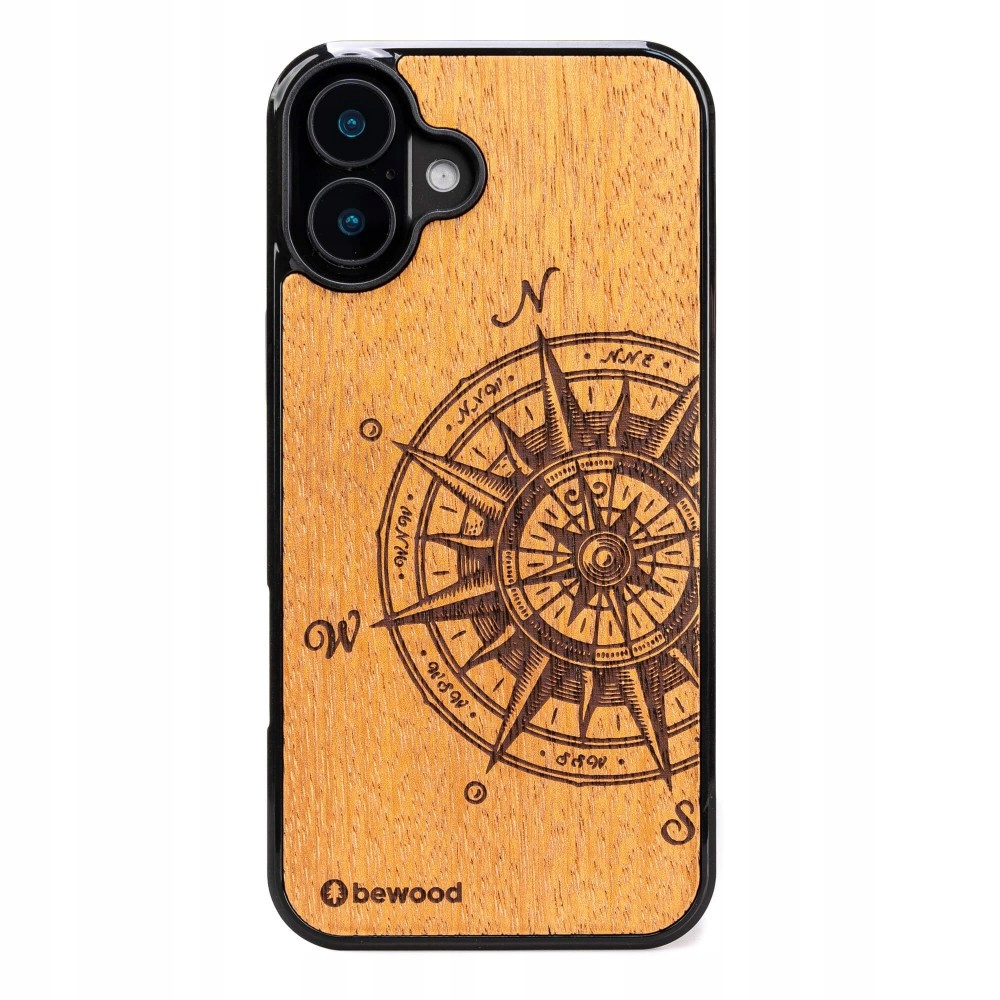 Dřevěné Pouzdro Bewood pro iPhone 16 Plus Traveler Merbau