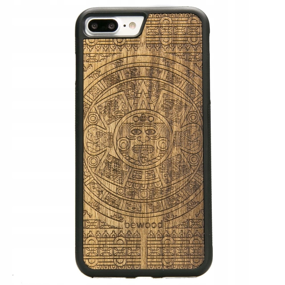 Pouzdro Bewood pro iPhone 7 Plus 8 Plus Aztécký Kalendář Limba