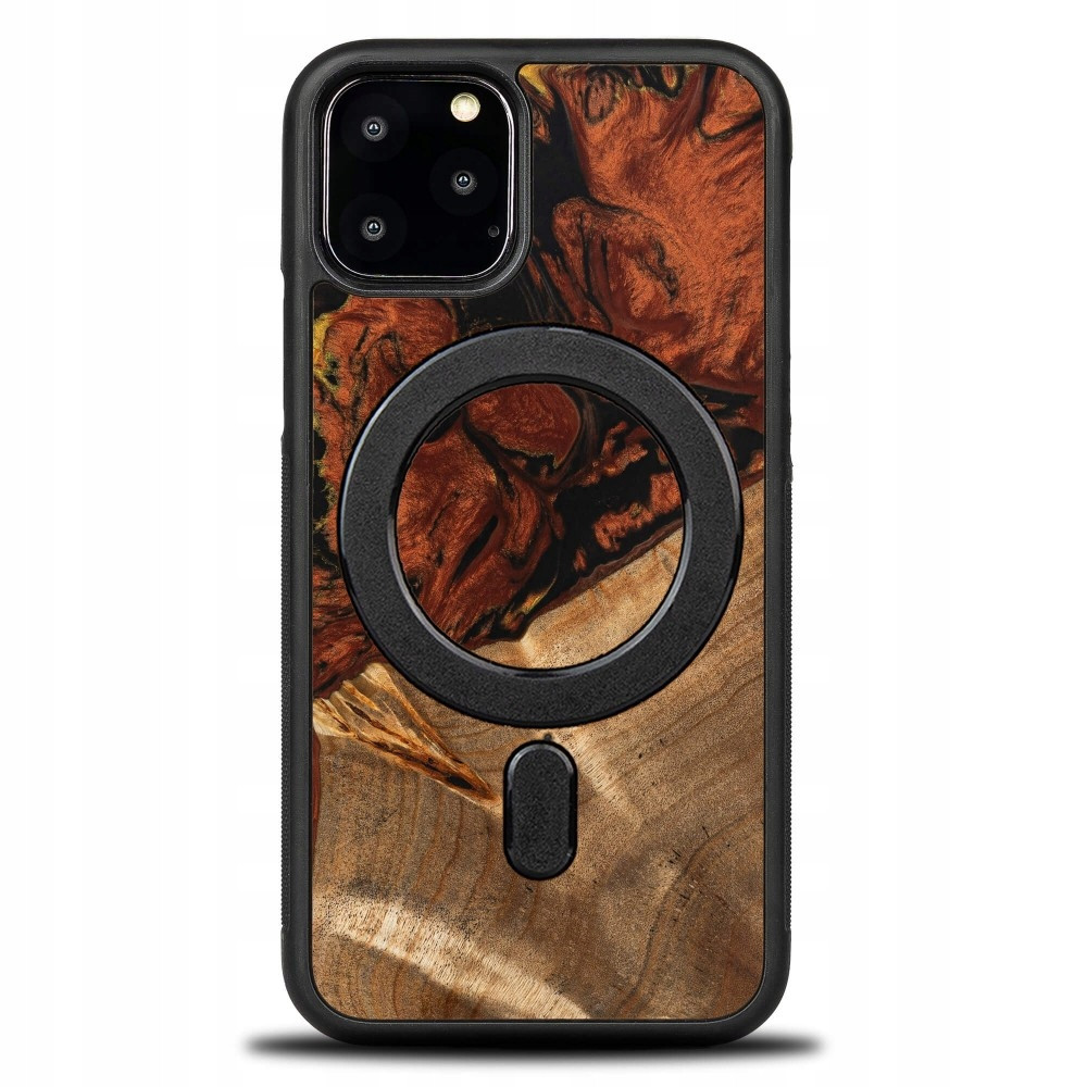 Pouzdro Bewood Unique pro iPhone 11 Pro 4 Živly Oheň s MagSafe