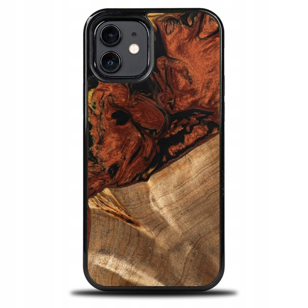 Pouzdro Bewood Unique pro iPhone 12 12 Pro 4 Živly Oheň