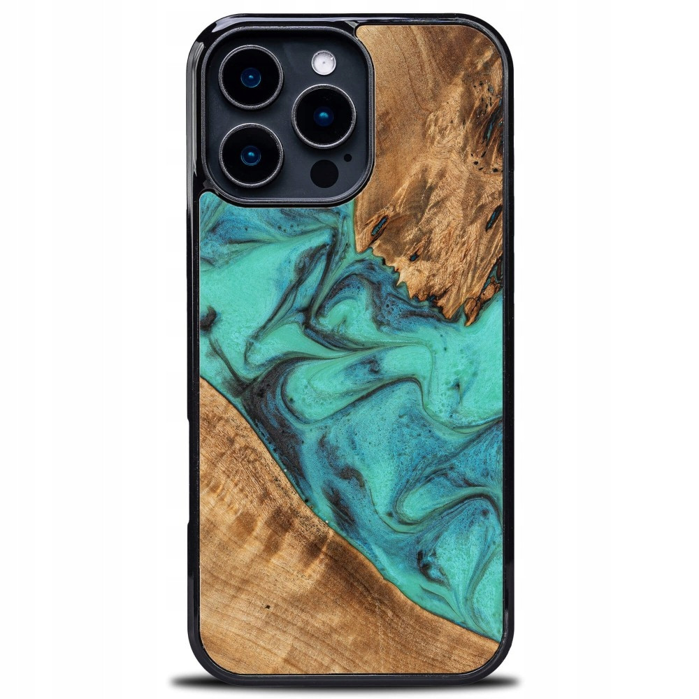 Bewood Unikátní Pouzdro pro iPhone 16 Pro Max – tyrkysové