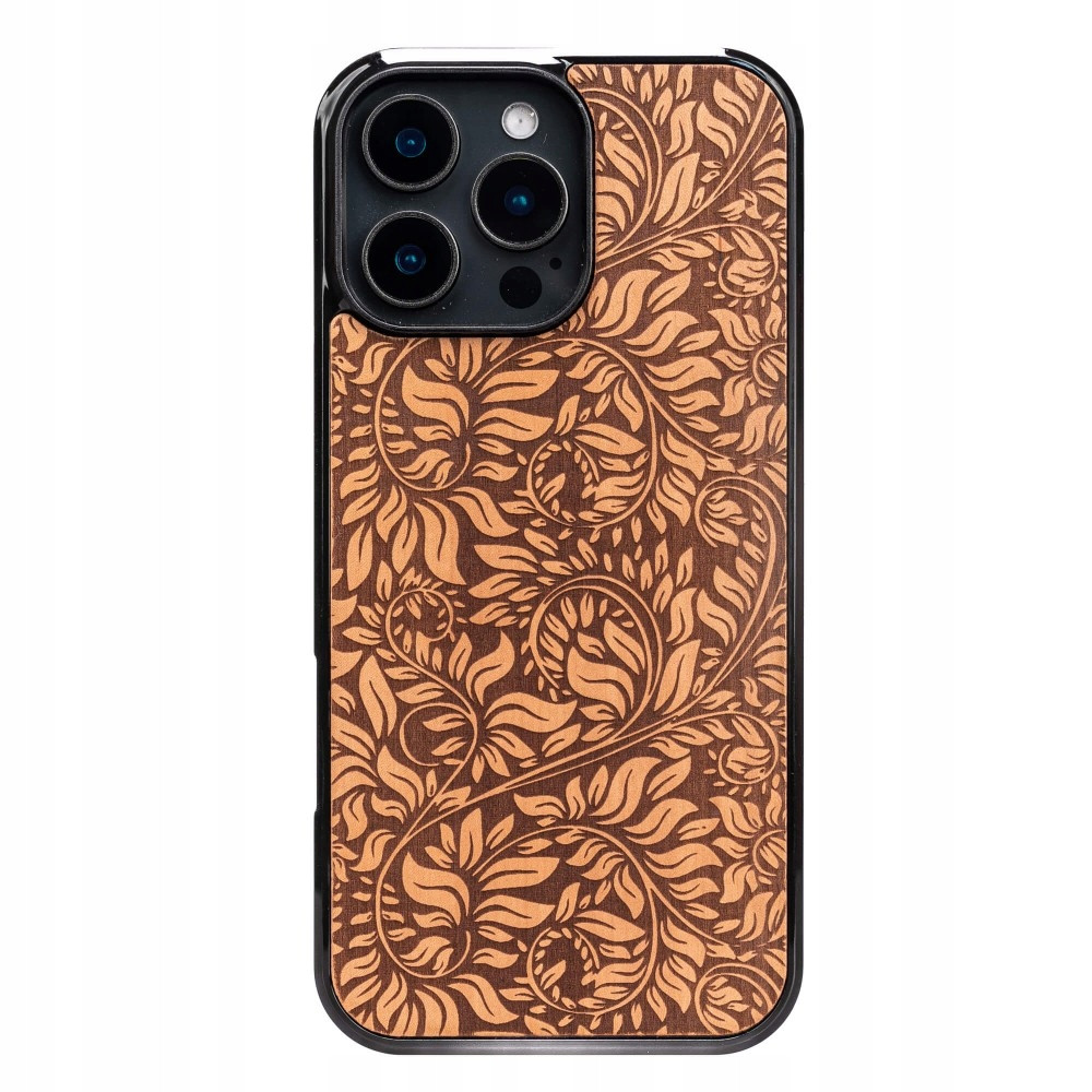 Dřevěné Pouzdro Bewood pro iPhone 16 Pro Max Listy Jabloň