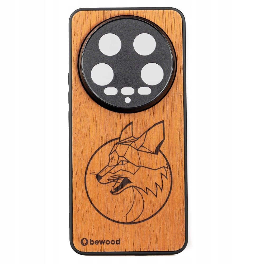 Dřevěné Pouzdro Bewood pro Xiaomi 14 Ultra Lis Merbau