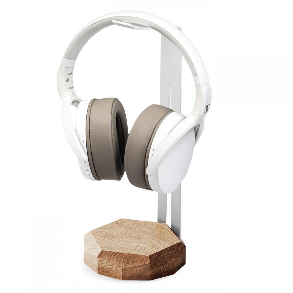 Stojan na sluchátka Geometrický White Dub