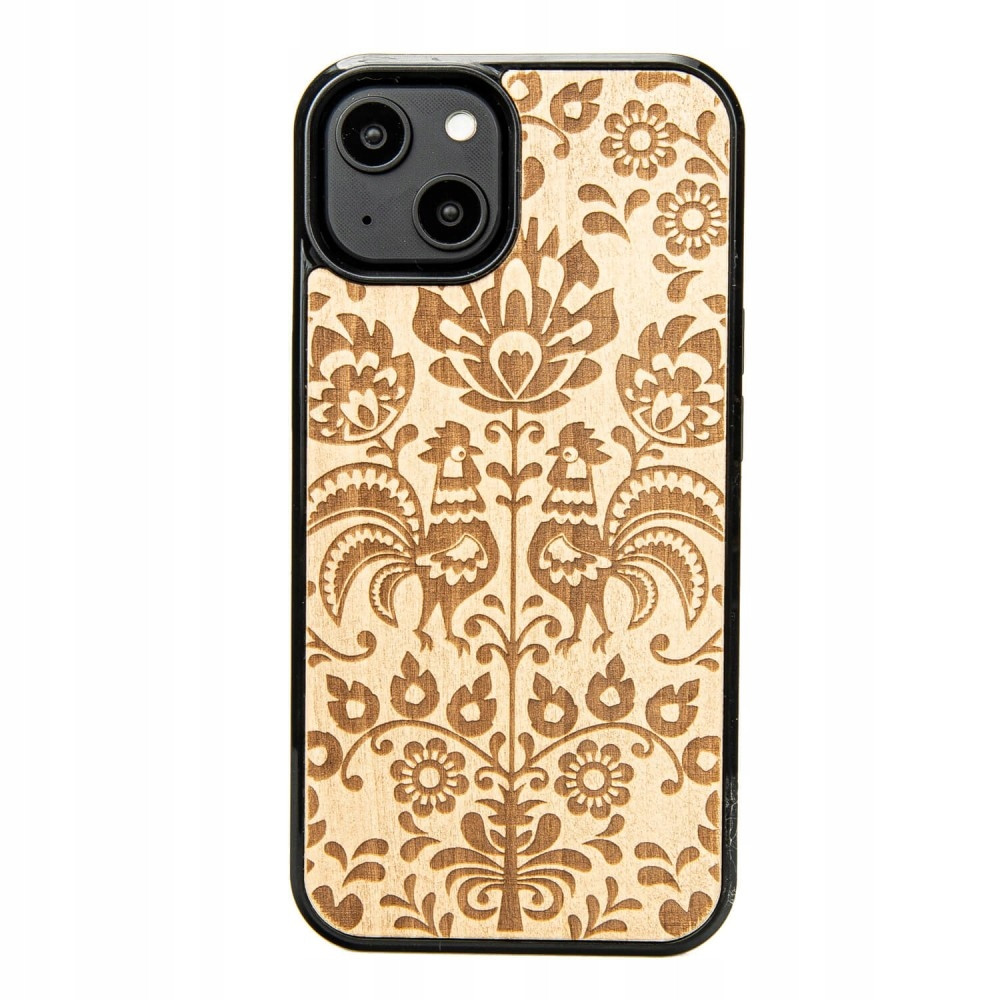 Pouzdro Bewood pro iPhone 15 Polský Folk Aniegre