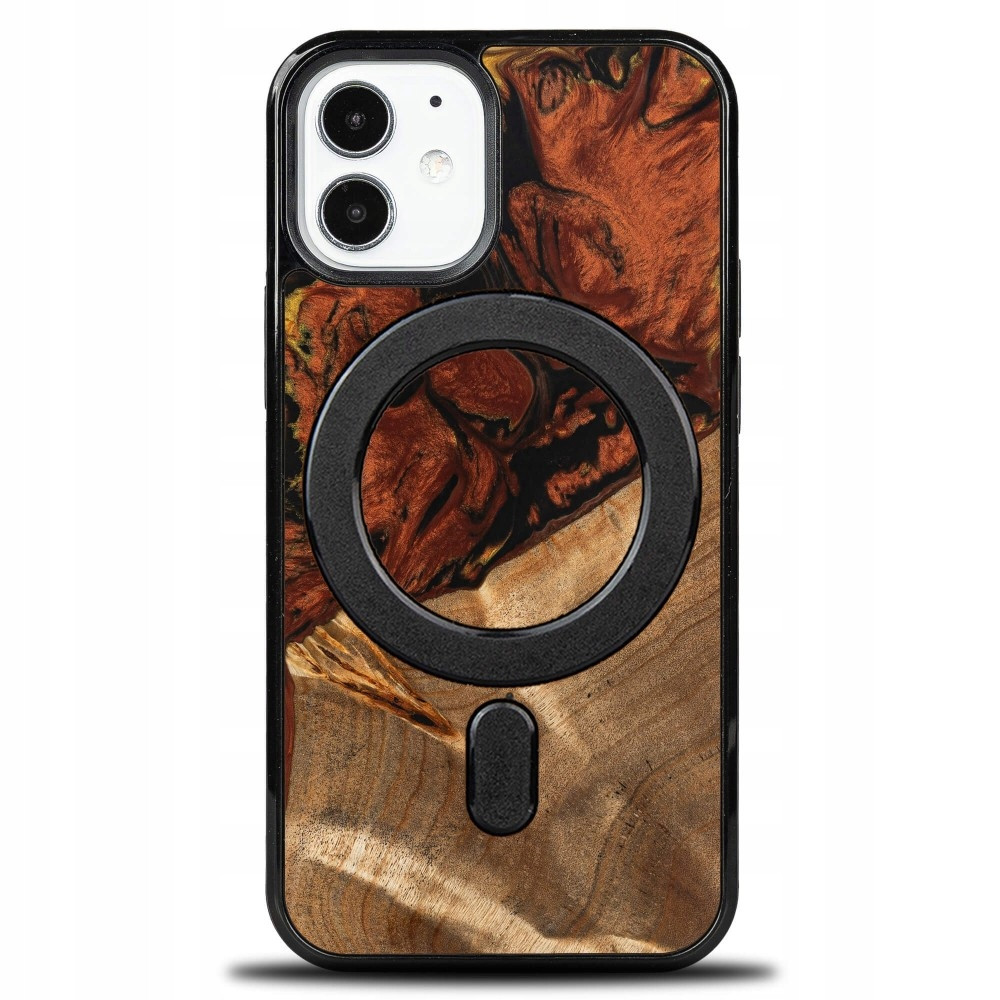 Pouzdro Bewood Unique pro iPhone 12 Mini 4 Živly Oheň s MagSafe