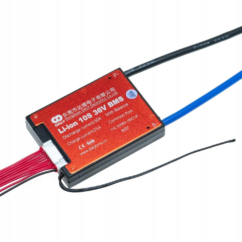 Modul Bms 10S 50A Li-Ion, Balancér,PCM,PCB Term.