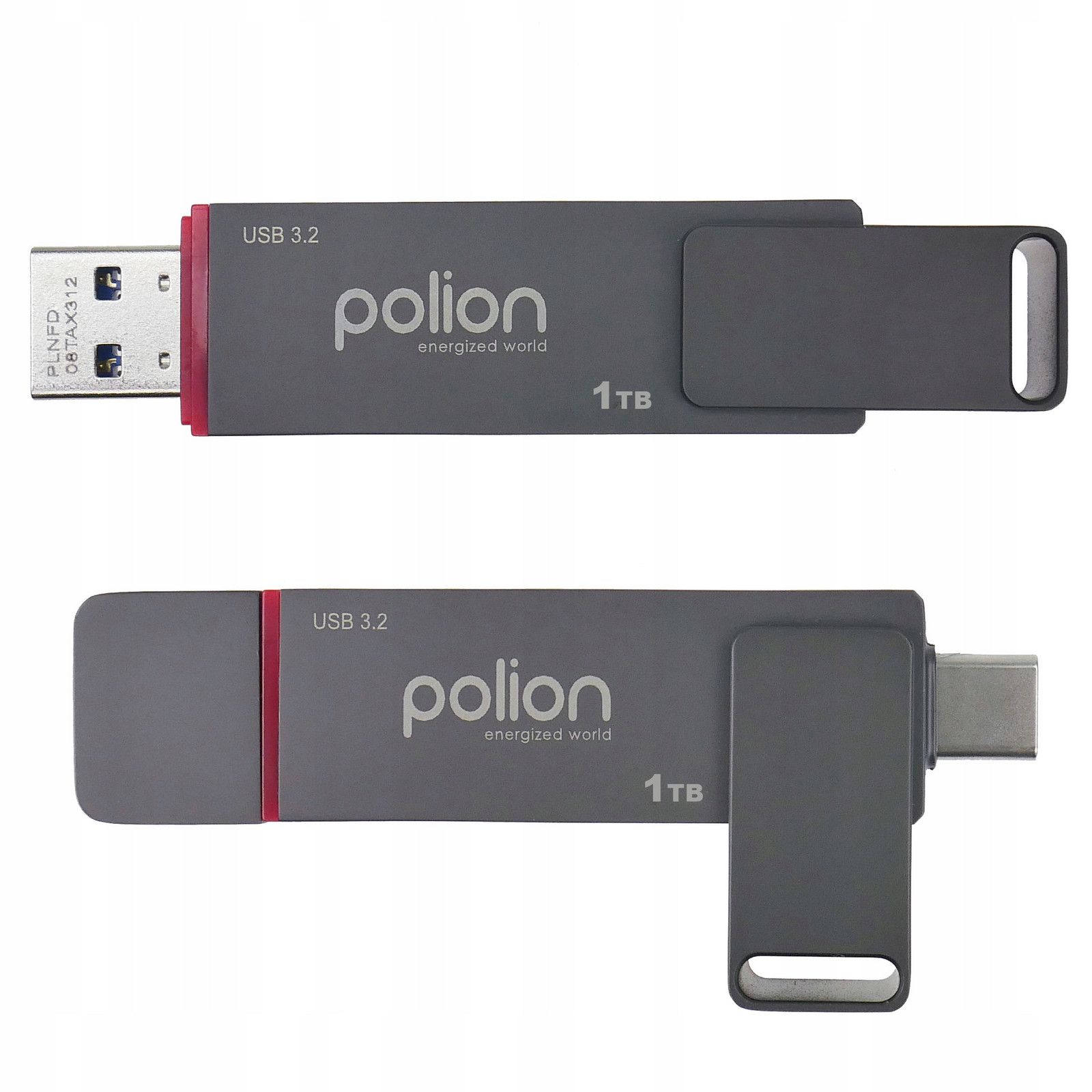 Ultra rychlý 1TB 560MB/s Usb 3.2 flash disk paměť Polion dual Usb-c+a