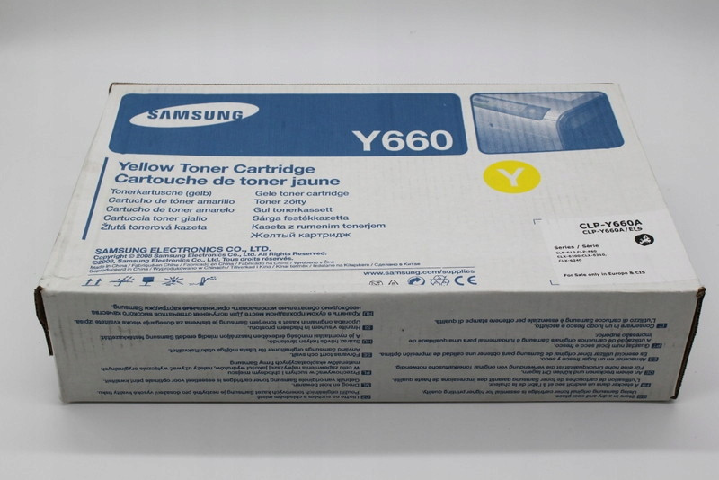 CLP-Y660A CLP-660 Žlutý Originál