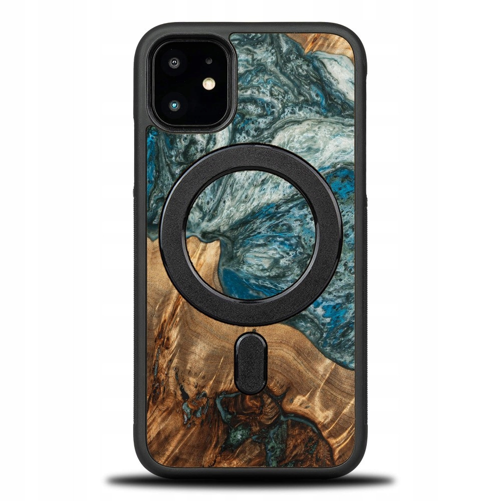 Pouzdro Bewood Unique pro iPhone 11 Planets Země s MagSafe