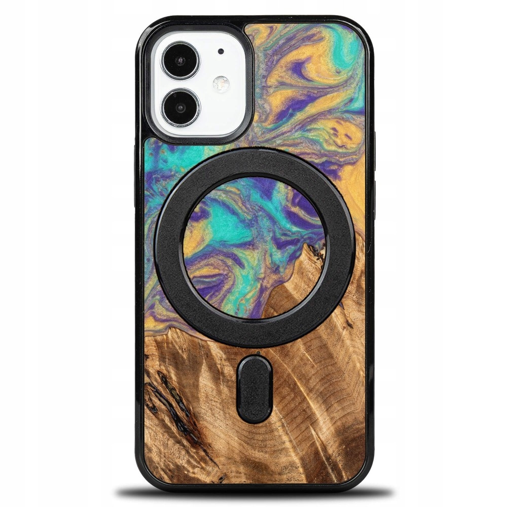 Pouzdro Bewood Unique pro iPhone 12 Mini Planets Merkur s MagSafe