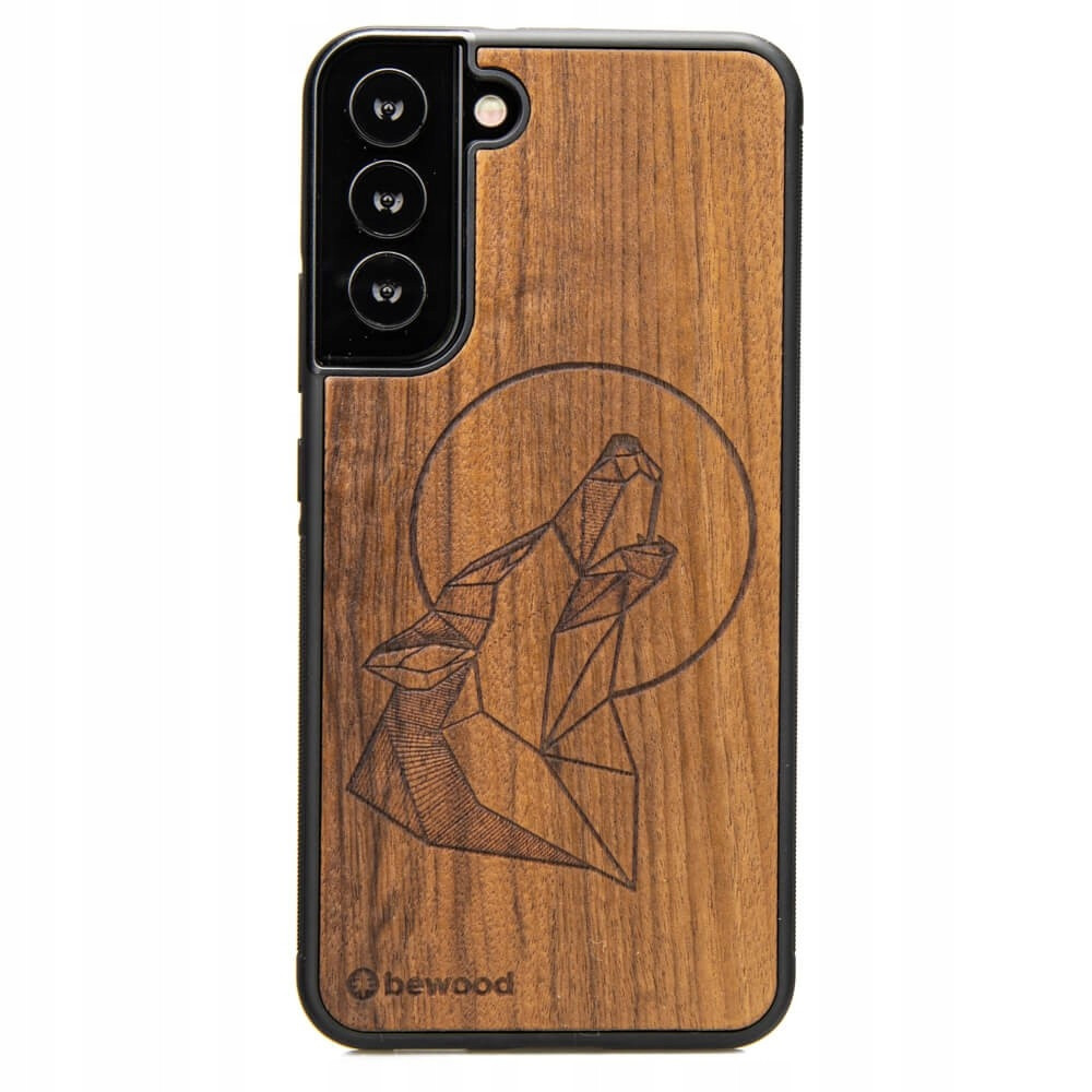 Pouzdro Bewood pro Samsung Galaxy S22 Plus Vlk Imbuia