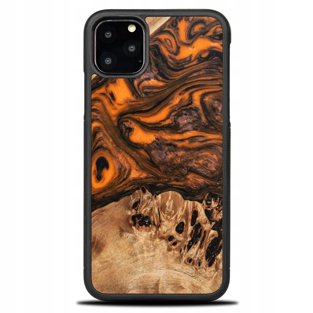 Bewood Unikátní Pouzdro pro iPhone 11 Pro Max oranžové