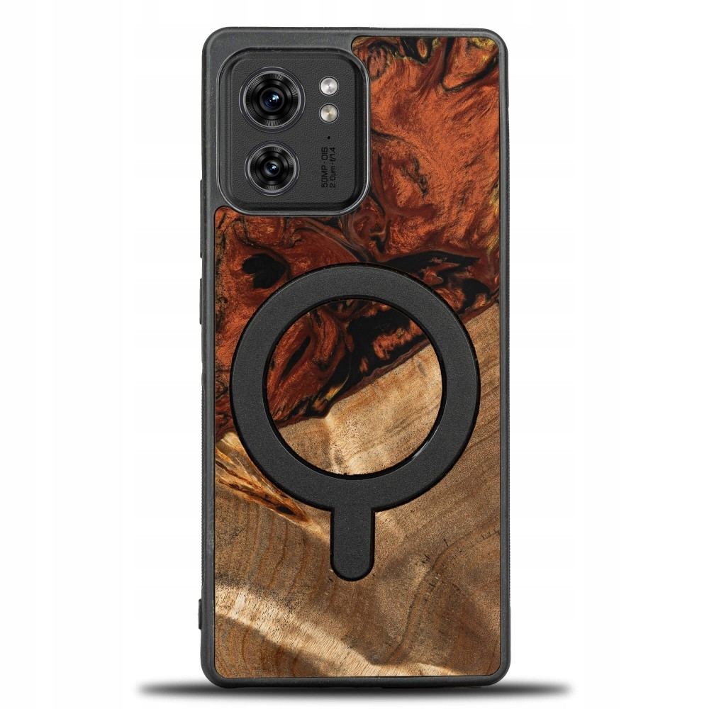 Pouzdro Bewood Unique na Motorola Edge 40 4 Živly Oheň s MagSafe