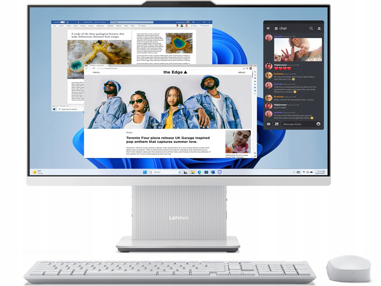 KOMLEVALL1014 Lenovo IdeaCentre Aio 24IRH9 i3-1315U 23.8 Fhd Ips Ag