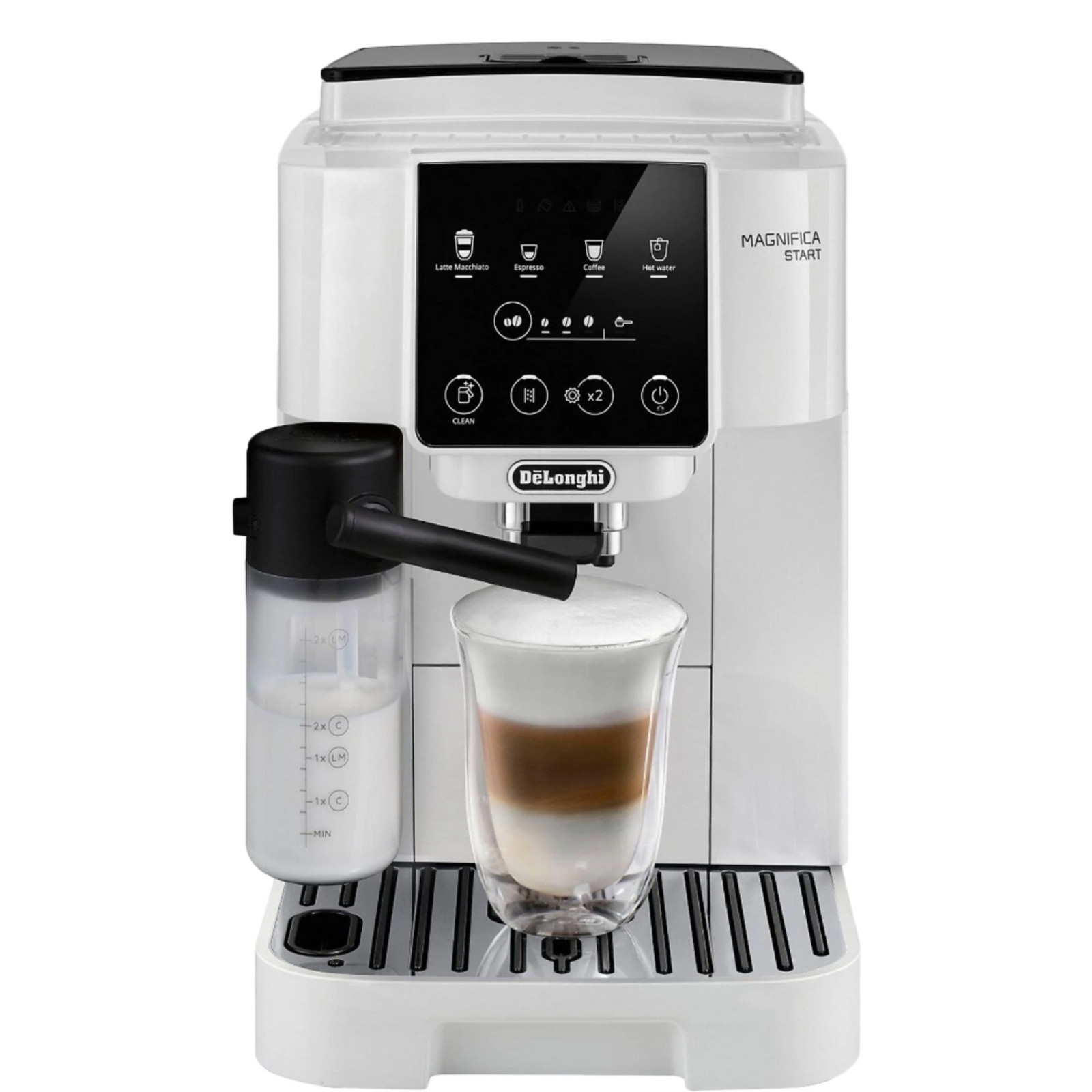 Tlakový kávovar DeLonghi Magnifica Start Ecam 220.61.W – bílý