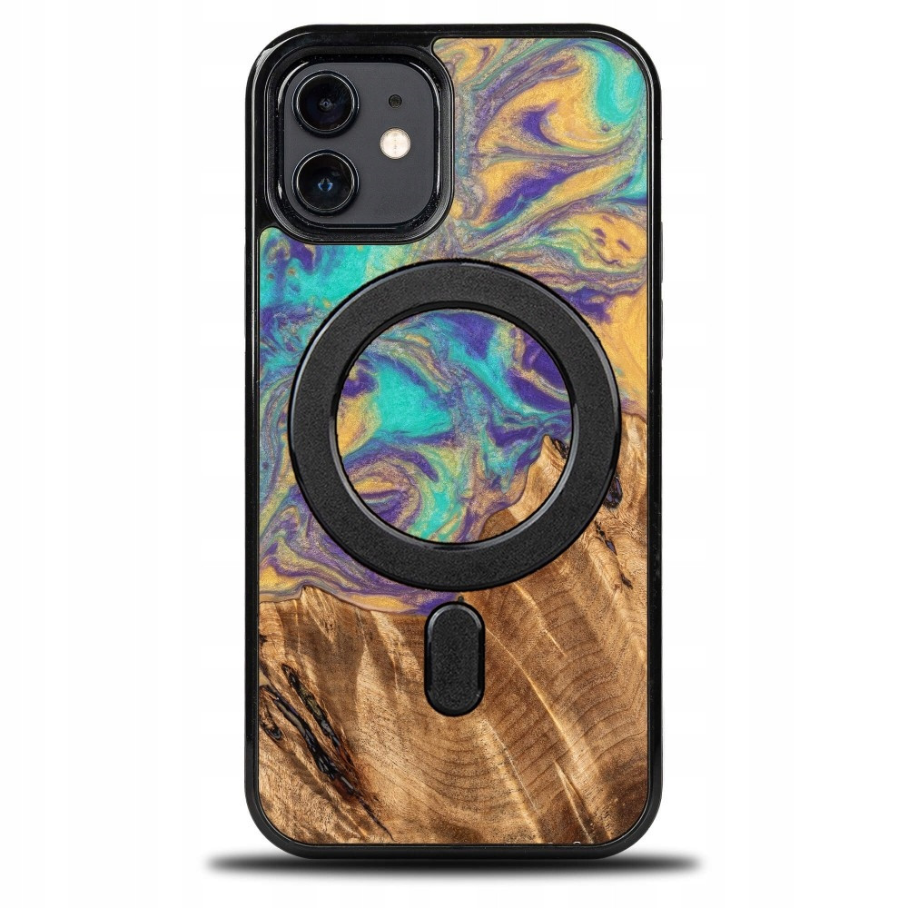 Pouzdro Bewood Unique pro iPhone 12 12 Pro Planets Merkur s MagSafe