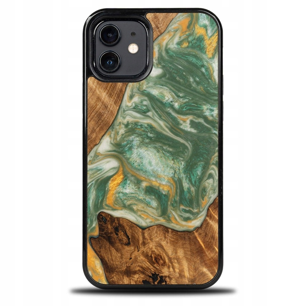 Pouzdro Bewood Unique pro iPhone 12 12 Pro 4 Živly Voda