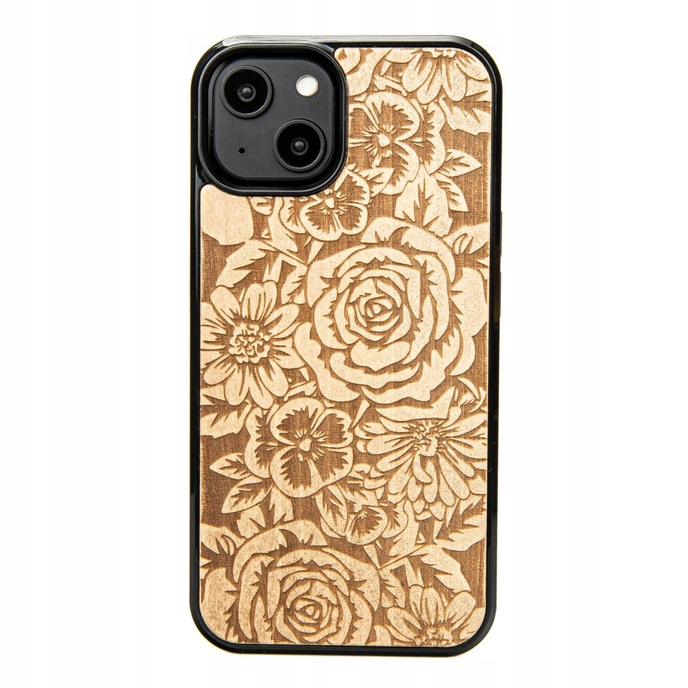 Pouzdro Bewood pro iPhone 15 Růže Aniegre