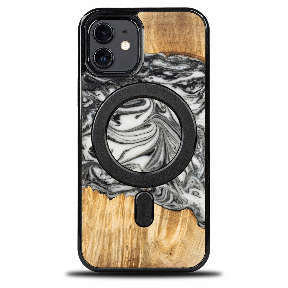 Pouzdro Bewood Unique pro iPhone 12 12 Pro 4 Živly Země s MagSafe