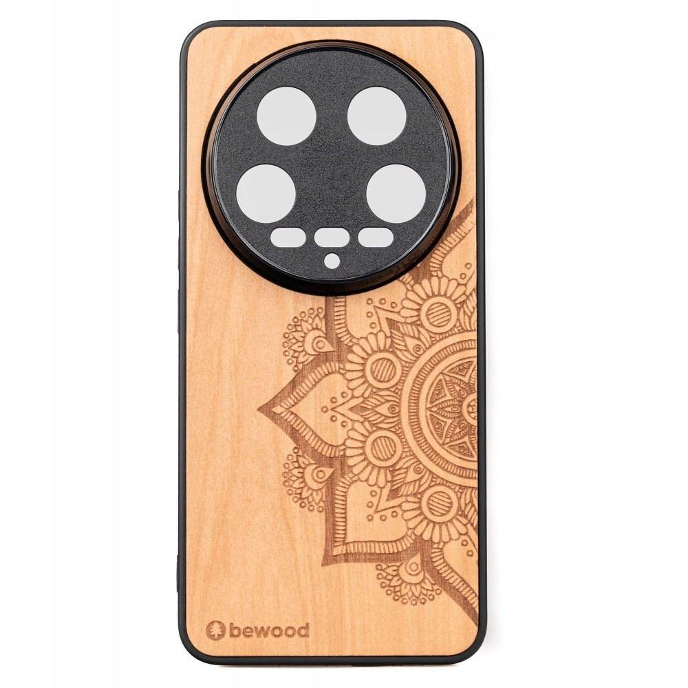 Dřevěné Pouzdro Bewood pro Xiaomi 14 Ultra Mandala Jabloň