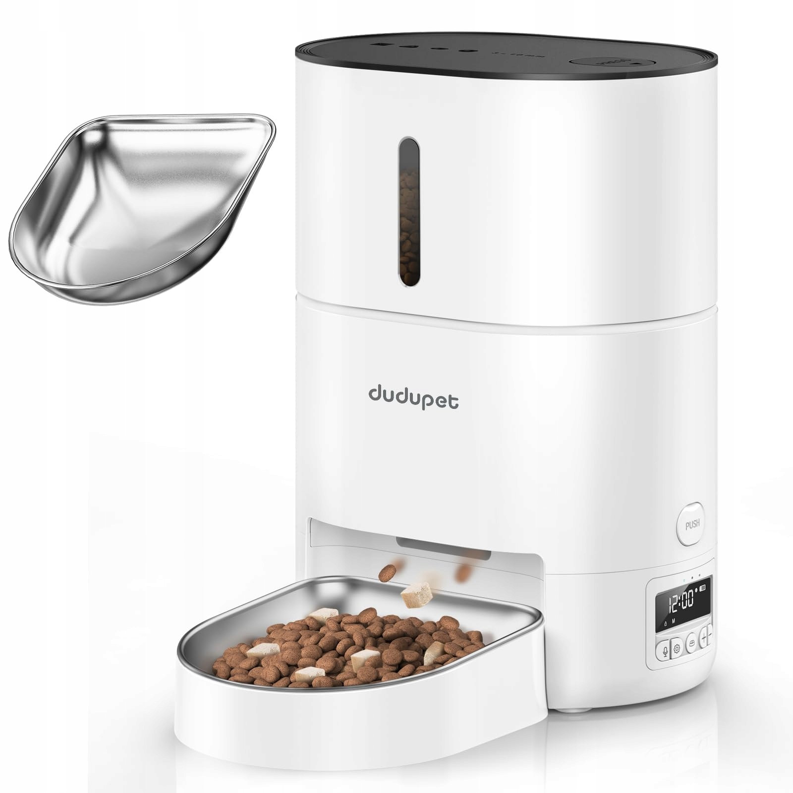 Dudupet Automatické krmítko Pro Kočky 4L Časovač 10S Hlasové nahrávání