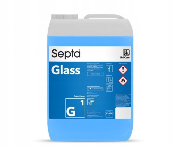 Kapalina Na Skleněné Povrchy Septa Glass G1 10L