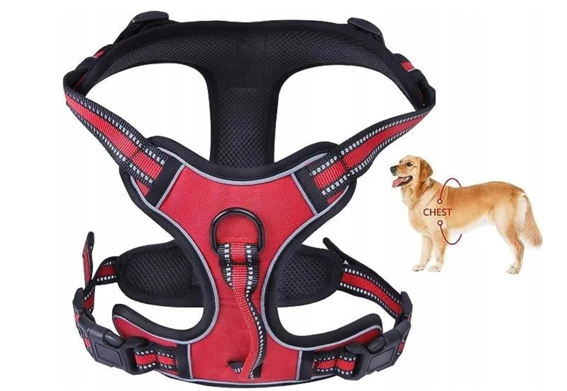 Beztlaké postroje pro psa Four Paws ,Reflexní vesta M